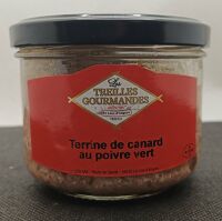 Terrine canard poivre vert 180g Treilles